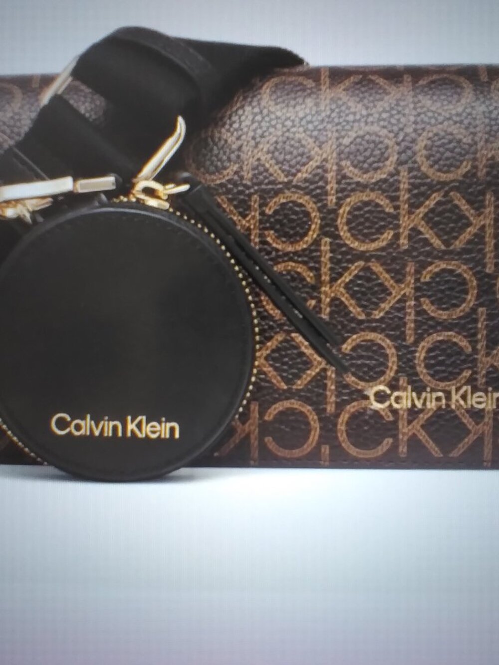 Calvin Klein Crossbody Bag, Triple Compartment